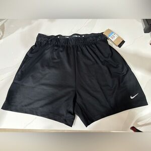 New Nike loose / dri-fit medium black training shorts.